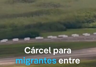 ¿Qué es el «Alcatraz Alligator», el centro de detención para migrantes rodeado de caimanes…