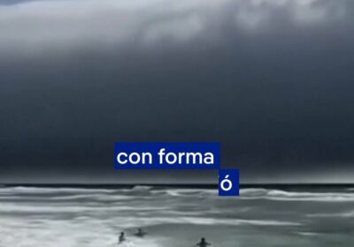 Por qué se crean las nubes-tsunami, como la que sorprendió a los bañistas en…
