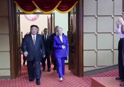 🇰🇵🇷🇺 | Kim Jong Un de Corea del Norte rinde homenaje a los soldados…