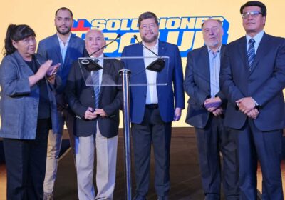 Tras la exposición de Soluciones en Salud, presenté al equipo que preparó la propuesta…