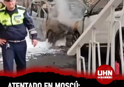 🇷🇺‼️ | ÚLTIMA HORA — Reportan un atentado con coche bomba en el centro…