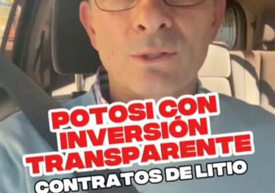 No vamos a aprobar los contratos de #litio de #Potosi, queremos que vengan a…