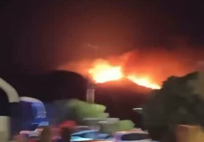 🇬🇷‼️ | Masiva evacuación de hoteles y viviendas en Creta, Grecia, por un incendio…