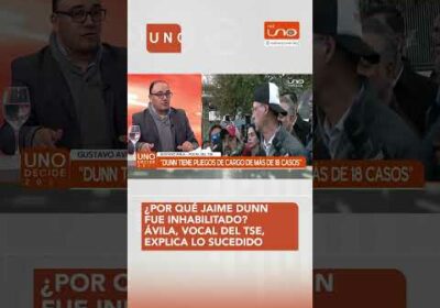 ¿Por qué se inhabilitó a Jaime Dunn?