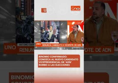 ADN TIENE NUEVO CANDIDATO A LA VICEPRESIDENCIA: CONOZCA QUIÉN ES