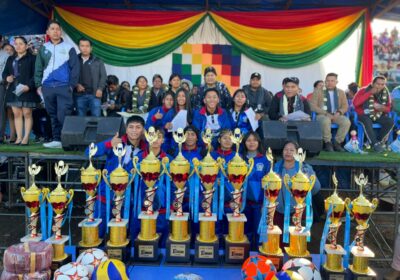 Hoy viviremos una linda fiesta deportiva en la inauguración de los Juegos Estudiantiles Plurinacionales…