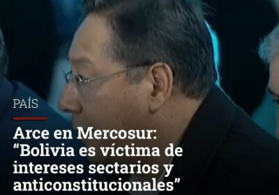 Aclaración a la comunidad internacional: Bolivia es víctima de un Presidente capaz de hacer…