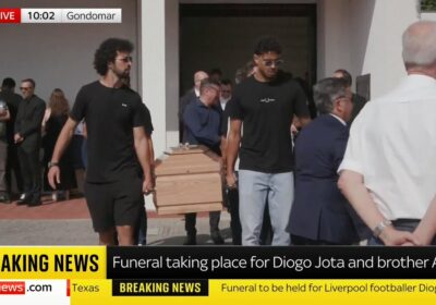 🇵🇹 | AHORA: El funeral de Diogo Jota y su hermano André se lleva…