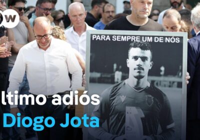 Diogo Jota y su hermano fueron sepultados en Portugal Familiares, amigos, hinchas y personalidades…