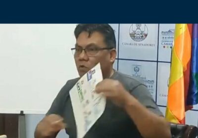 El diputado Héctor Arce llama al voto nulo y escribir el nombre de Evo…