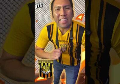 🎧 ¡Sube el volumen para escuchar la arenga del ‘TIGRE’ que no vino a pedir permiso!🐯 💛🖤👊