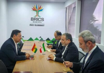 Sostuvimos una reunión con el ministro de Asuntos Exteriores de Irán, Seyed Abbas Araghchi,…
