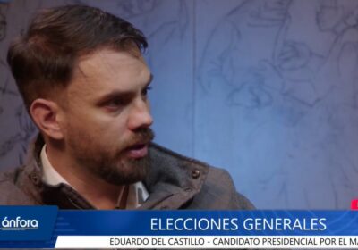 #ElÁnfora2025 | Del Castillo informa que su plan de gobierno se llama Bolivia Primero…