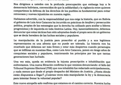 Siempre he alzado la voz ante la injusticia y hoy no será la excepción.…