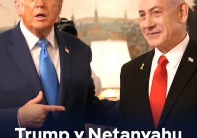 Trump y Netanyahu insisten en desplazar a palestinos de Gaza e Israel propone confinarlos…