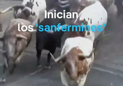 Activistas propalestinos abren los ´sanfermines´ El tradicional festival de San Fermín en España, se…