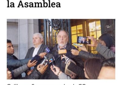 En los momentos finales de su gobierno, Luis Arce pretende que la Asamblea Legislativa…