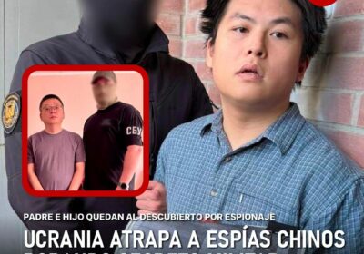 🇺🇦🇨🇳‼️ | ATENCIÓN — El servicio de seguridad de Ucrania arrestó a dos espías…
