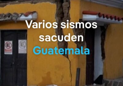 Tres fuertes sismos y al menos 35 réplicas siembran el nerviosismo en Guatemala Tres…