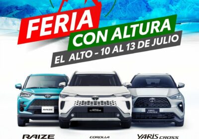 [Espacio Solicitado] Toyota te espera en la Feria con Altura. Del 10 al 13…