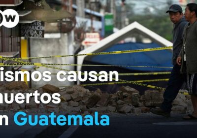 Fuertes temblores sacuden Guatemala Dos personas murieron a consecuencia de los fuertes sismos que…