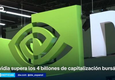 Nvidia alcanza los 4 billones de dólares de capitalización en bolsa, cifra jamás lograda…