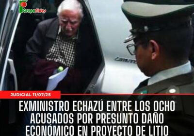 #GrupoFides | #ANF Fiscalía confirmó que ocho exfuncionarios públicos, incluido el exministro de Minería…