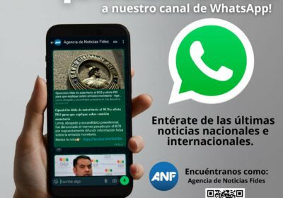 #GrupoFides | ¡Ú𝐧𝐞𝐭𝐞 𝐚 𝐧𝐮𝐞𝐬𝐭𝐫𝐨 𝐜𝐚𝐧𝐚𝐥 𝐝𝐞 #𝐖𝐡𝐚𝐬𝐭𝐀𝐩𝐩! Conoce las noticias más relevantes del…