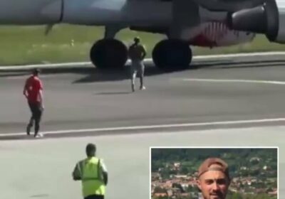 🇮🇹 | Momento en que un hombre de 35 años se coló en el…