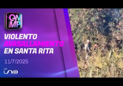 Nuevo avasallamiento en Santa Rita: tensión, violencia y puente ilegal, en Que No Me Pierda