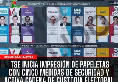 #GrupoFides | #ANF El TSE dio inicio a la impresión de más de 7,9…