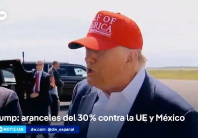 Trump anuncia aranceles del 30 % a la Unión Europea y México El presidente…