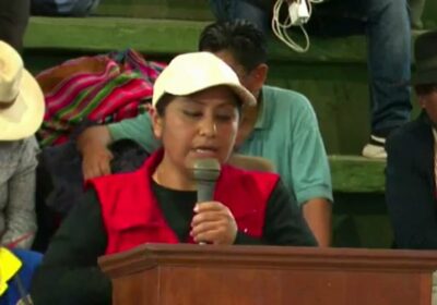 #GrupoFides | #ANF #Política La expresidenta de Pan-Bol, Ruth Nina, afirmó que el TSE…