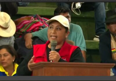 ¿No es esto terrorismo? Ruth Nina amenaza: ‘En vez de contar votos, van a…