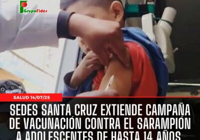 #GrupoFides | #ANF El director del Sedes Santa Cruz, Jaime Bilbao, anunció la ampliación…