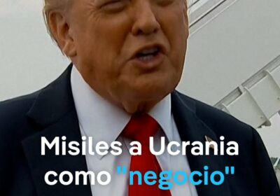 Trump asegura que enviará misiles Patriot a Ucrania y que los pagará la Unión…