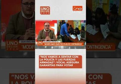 Vocal asegura garantías para el proceso electoral