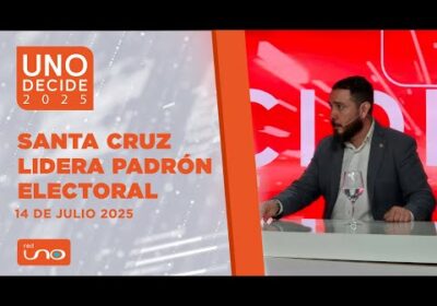 Santa Cruz concentra el mayor electorado para las elecciones del 2025, en Que No Me Pierda