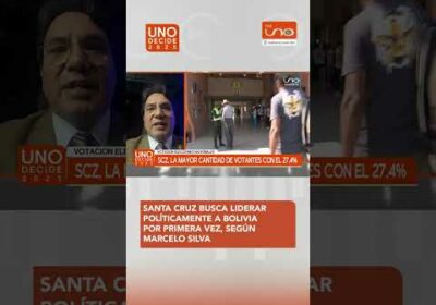 SCZ BUSCA LIDERAR BOLIVIA POLÍTICAMENTE
