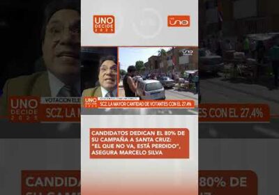 ¿SE PUEDE GANAR LAS ELECCIONES SIN MIRAR A SANTA CRUZ?