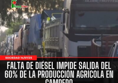 #GrupoFides | #ANF Productores de la provincia Campero, en Cochabamba, denunciaron que solo pueden…
