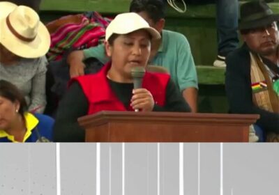 #GrupoFides | #ANF Ruth Nina, dirigente del partido Pan-Bol, afirmó que no se escapará…