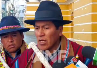 #GrupoFides | #ANF David Mamani, dirigente de la Federación Departamental de Trabajadores Campesinos de…