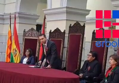 El presidente del Tribunal Supremo de Justicia, Romer Saucedo, lanza una advertencia a quienes…