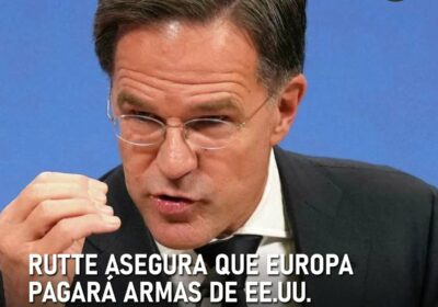 🇪🇺🇺🇸🇺🇦 | El secretario general de la OTAN, Mark Rutte, afirmó que confía en…