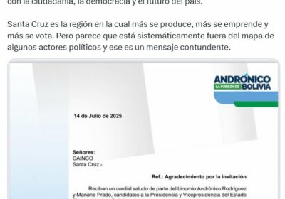 #GrupoFides | #ANF “Santa Cruz es la región en la cual más se produce…
