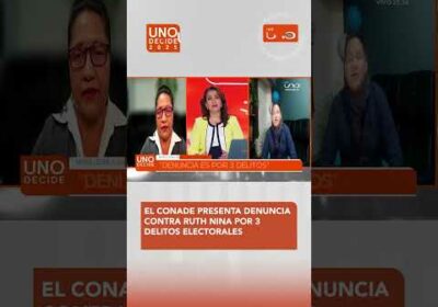 EL Conade  presenta demanda en la fiscalía de Cochabamba