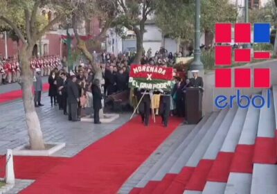 Continúan los actos protocolares por los 216 años de Gesta Libertaria de La Paz…