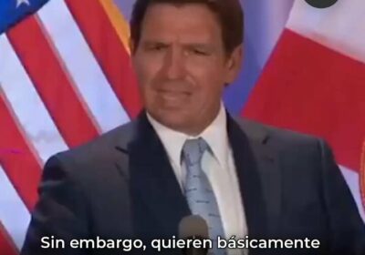 🇺🇸 | LO ÚLTIMO — El gobernador Ron DeSantis arremetió contra los demócratas que…