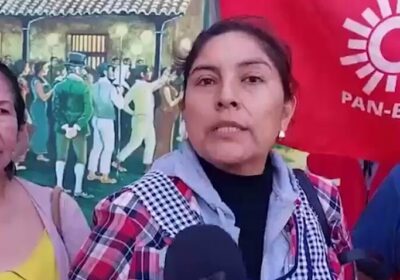 #GrupoFides | #ANF Gremialistas cruceñas respaldan a Ruth Nina y responsabilizan al Gobierno y…
